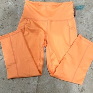 Alo Yoga Orange High-Waist Leggings